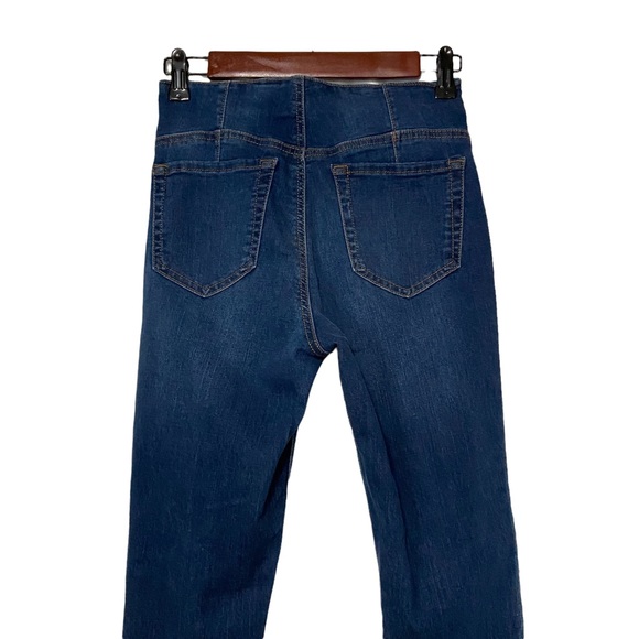 Energie Button Fly Sculpting Jegging High Rise Jeans Blue - Picture 9 of 13